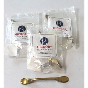 3-Hickory Hardware Solid Core Kitchen Cabinet Pulls 3" Hole Centers P14444-3 New